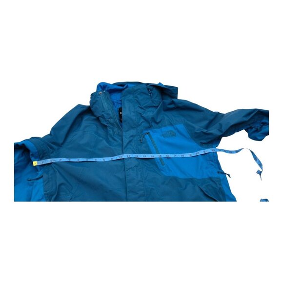 North Face Jacket Men M Blue Dryvent Triclimate Ski Rain  Gorpcore Camping - Picture 4 of 9
